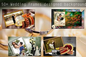 Wedding Photo Frame Affiche