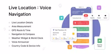 Live Location Voice Navigation