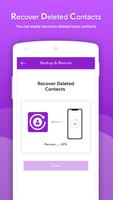 Deleted Contact Restore Backup Affiche