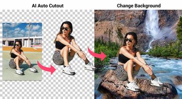 Background Eraser Photo Editor Cartaz