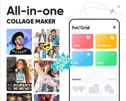 Foto Grid: Photo Collage &Grid পোস্টার