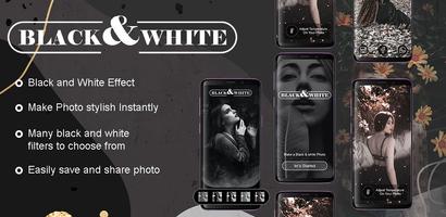 Black & White Photo Maker Pro Affiche