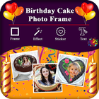 Icona Customize Birthday Cake With Name And Photo Frames