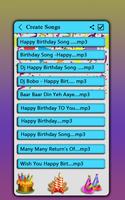 Customize Birthday Song With Name Editor capture d'écran 2