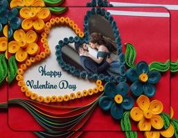 Valentine Day Photo Frames ภาพหน้าจอ 1