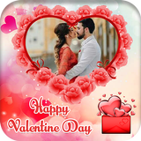 Valentine's Day Photo Frame : Couple Photo Frames ícone