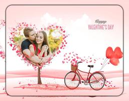 برنامه‌نما Valentine's Day Photo Frame : Couple Photo Frames عکس از صفحه