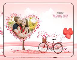 2 Schermata Valentine's Day Photo Frame : Couple Photo Frames