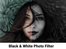 Photo noir et blanc Affiche