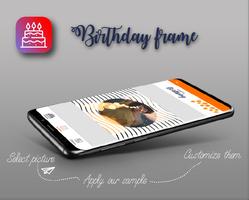 Birthday Photo Frame - Collage Photo- Photo Editor โปสเตอร์