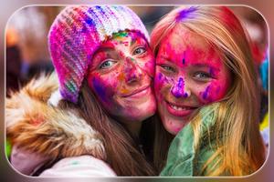 Holi & Dhuleti Photo Frame - 2019 постер