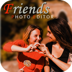 Friends Photo Editor ไอคอน