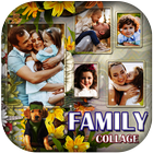 Family Photo Collage Maker آئیکن