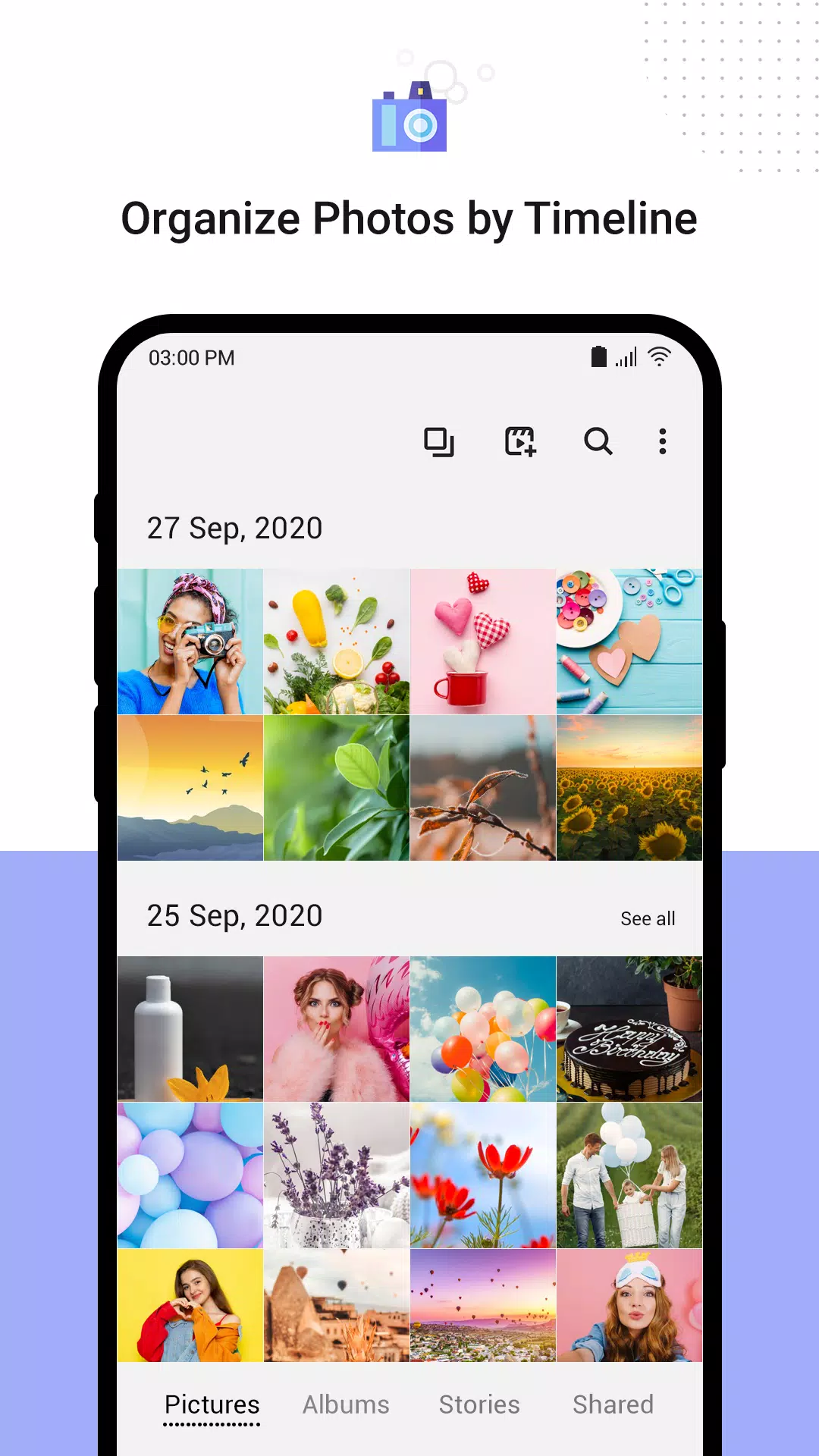 IPhone Gallery APK pour Android Télécharger
