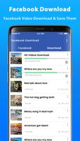 Video download for facebook 2019 ảnh chụp màn hình 1