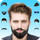 Macho Men Beard Hair Mustache  icon