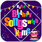 Happy Birthday Song With Name Generator icône