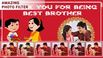 Bhai Dooj Photo Frame ảnh chụp màn hình 2