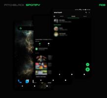 PitchBlack - Substratum Theme  تصوير الشاشة 1