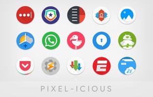 Pixelicious Icon Pack ảnh chụp màn hình 2