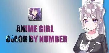 Anime Girl Color By Number