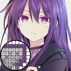 Anime Girl Color By Number APK download