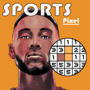 Pixel Art Coloring by  number NFL NBA Player APK