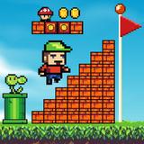 Super adventure retro games biểu tượng