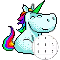 Unicorn Art Pixel - Color By N APK 下載