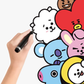 How to draw bt21