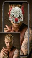 Clown Face Mask Photo Editor - Scary Stickers اسکرین شاٹ 3