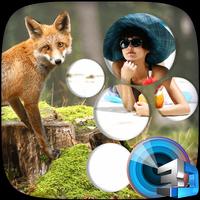 3D Wildlife Animal Photo Frame syot layar 3