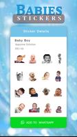Babies Sticker for WAStickerApps 👶 capture d'écran 1