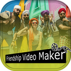 Friendship Video Maker:BFF Movie Maker with Music icône
