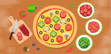 烹飪遊戲 - 適合 2-5 歲兒童的披薩遊戲