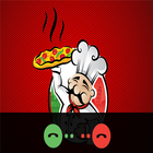 Fake call from Pizza man ícone