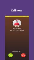 Fake call from Pizza man স্ক্রিনশট 2