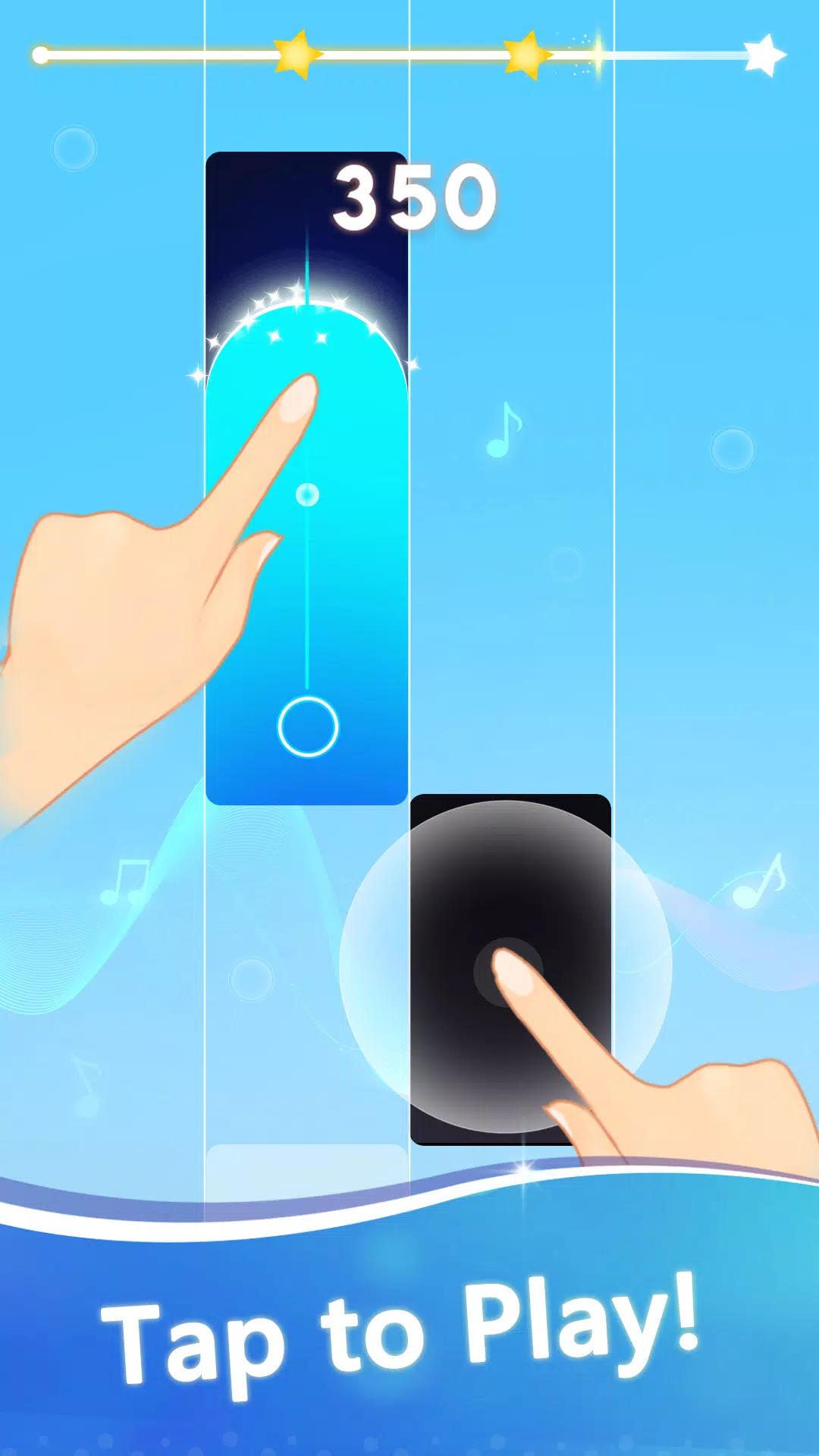 Magic Piano Tiles - Free Play & No Download