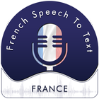 French Speech To Text icône