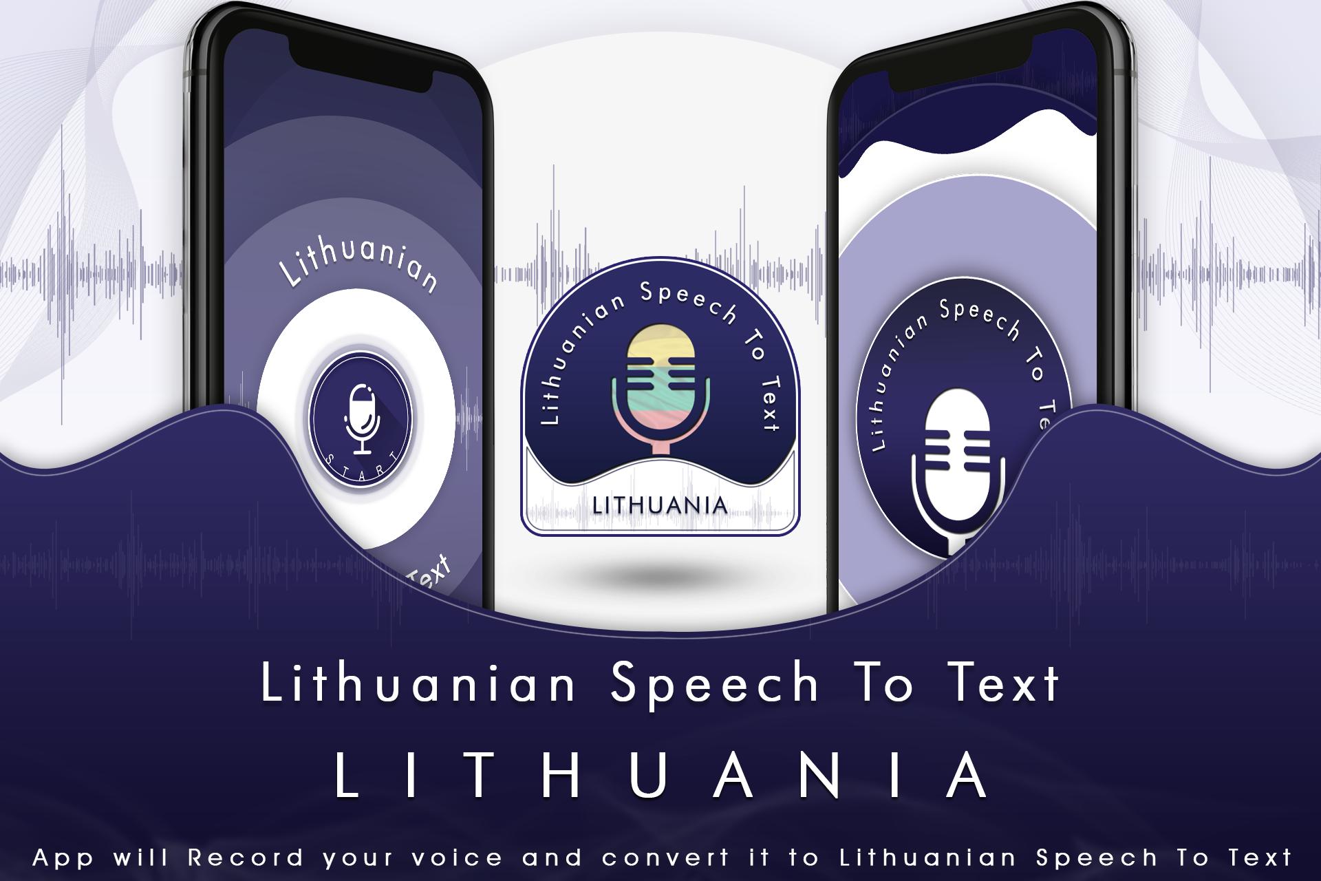speech to text lithuanian