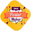 Poster Maker: citation Créateur dans médias sociau