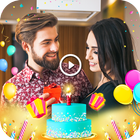 Birthday Photo Video Maker icon