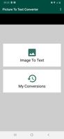 Picture To Text Converter Affiche