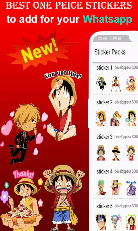 Luffy (anime) - Stickers for WhatsApp