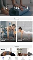Pilates Exercises - All Levels poster