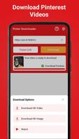 Video Downloader for Pinterest تصوير الشاشة 1