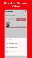 Pinterest Video Downloader تصوير الشاشة 1