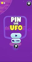 PIN THE UFO الملصق