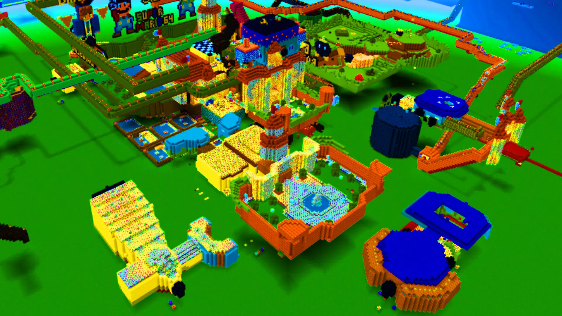 Fall Mario Map Super Mario World Map Poster