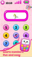 Pink Baby Phone Kids: Games Baby & Kid Music スクリーンショット 1